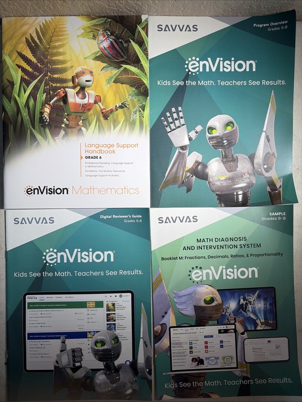 Teachers & Student Edition Set enVision Mathematics Grade 6 By Savvas 2027 gallery
