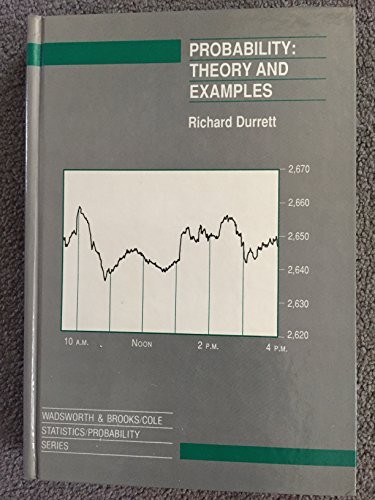 Probability: Theory and Examples (W…, Durrett, Richar