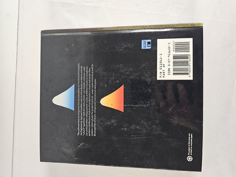 Thermodynamics An Engineering Approach 2nd Edition Cengel Boles Hardcover gallery