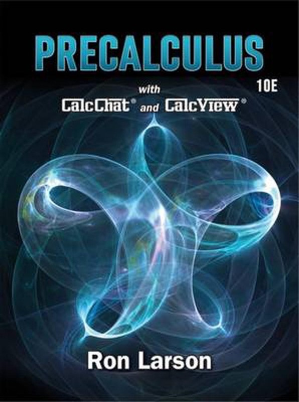 Precalculus by Ron Larson (English) Hardcover Book