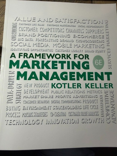 Framework for Marketing Management by Philip. Kotler Paperback