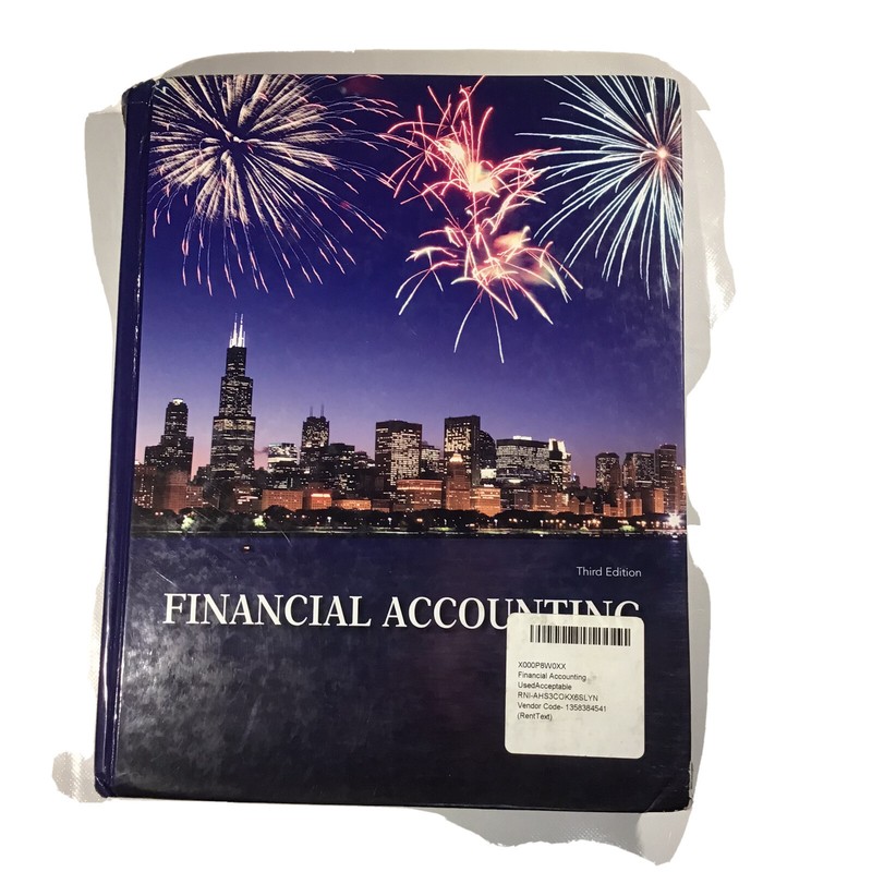 Financial Accounting, 3rd edition, Spiceland Thomas Herrmann GUC