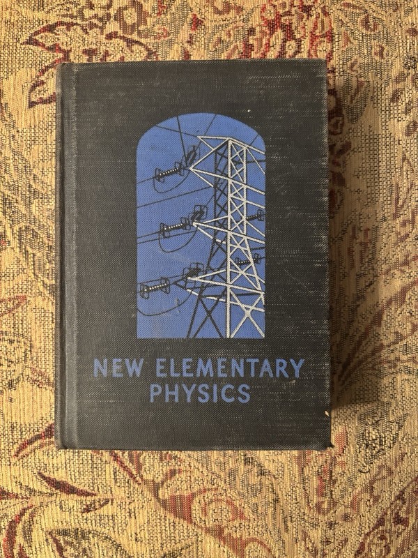 New Elementary Physics 1944 Robert Millikan Henry Gale Ginn & Co Vintage Book