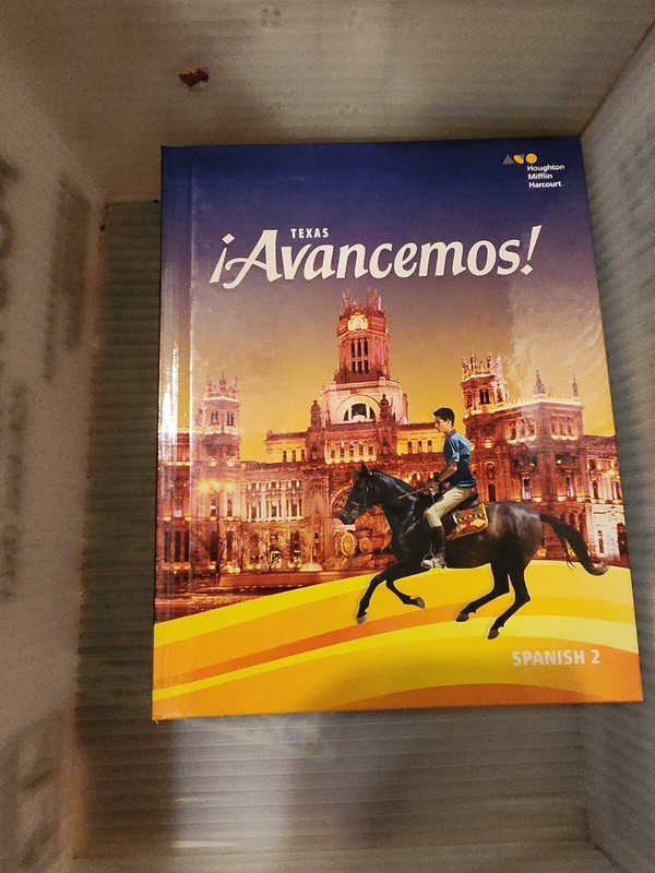 AVANCEMOS! TEXAS: STUDENT EDITION LEVEL 2 2018 By Houghton Mifflin Harcourt new