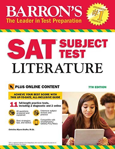 SAT Subject Test Literature (Barron…, Christina Myers