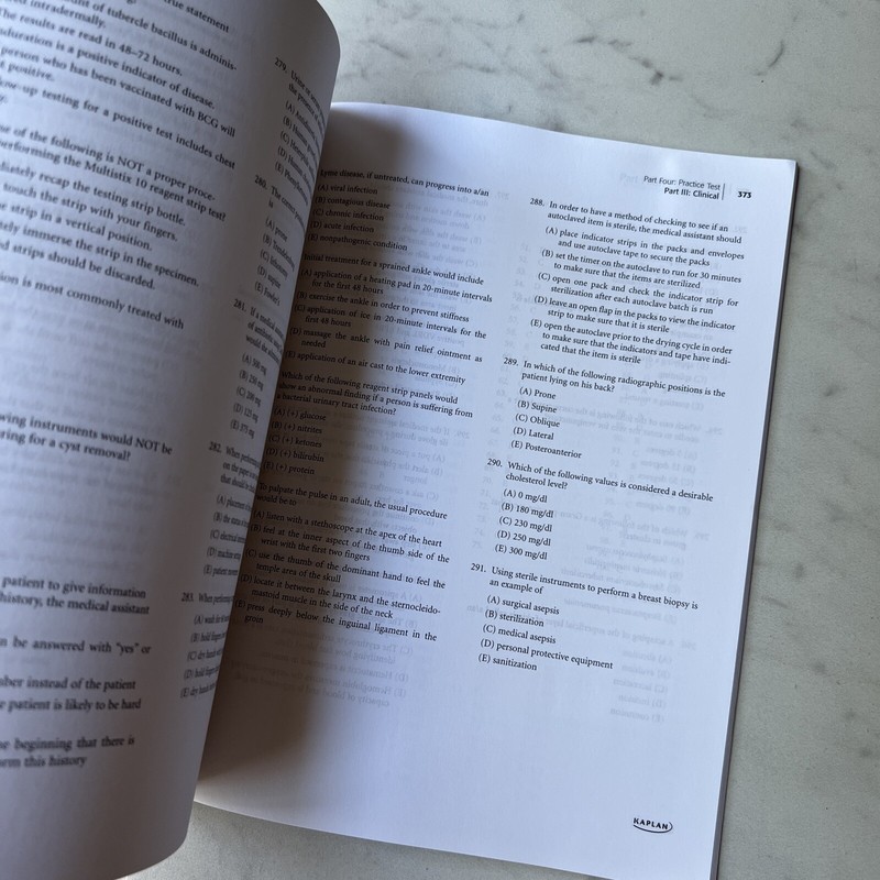 Medical Assistant Exam Prep : Practice Test + Proven Strategies by Kaplan... gallery