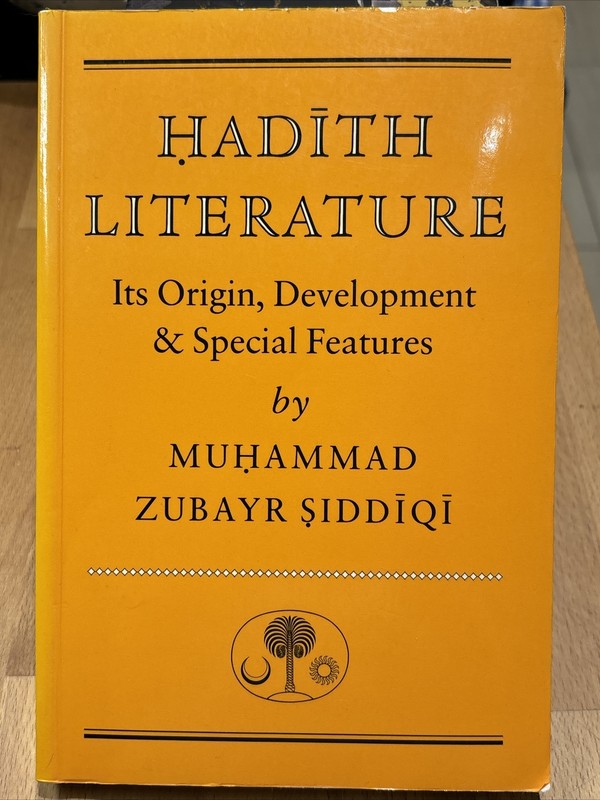 Hadith Literature: Its Origin Development Mahammad Subaru Siddiqi Paperback VG