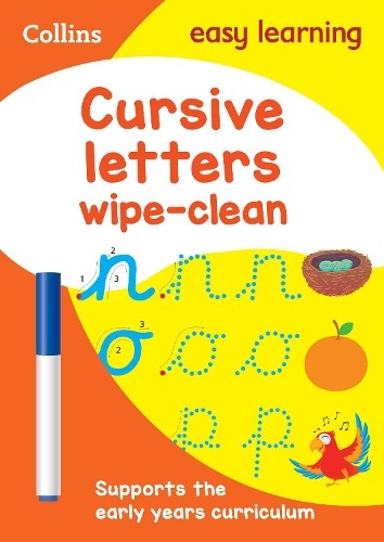 Cursive Letters Age 3-5 Wipe Clean Activity Book (Paperback)
