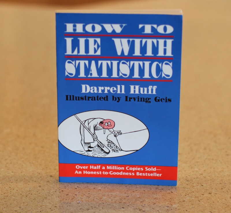 How to Lie with Statistics by Darrell Huff (English) Paperback Book