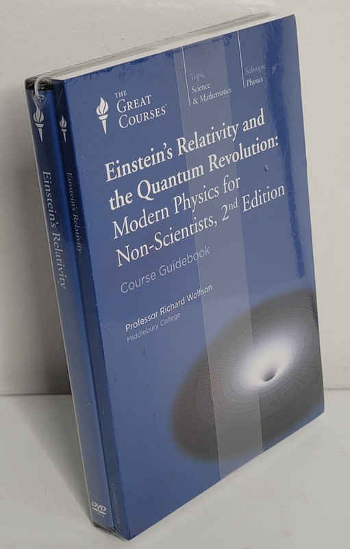 THE GREAT COURSES DVD Set Einstein's Relativity Physics for Non-Scientists NEW gallery
