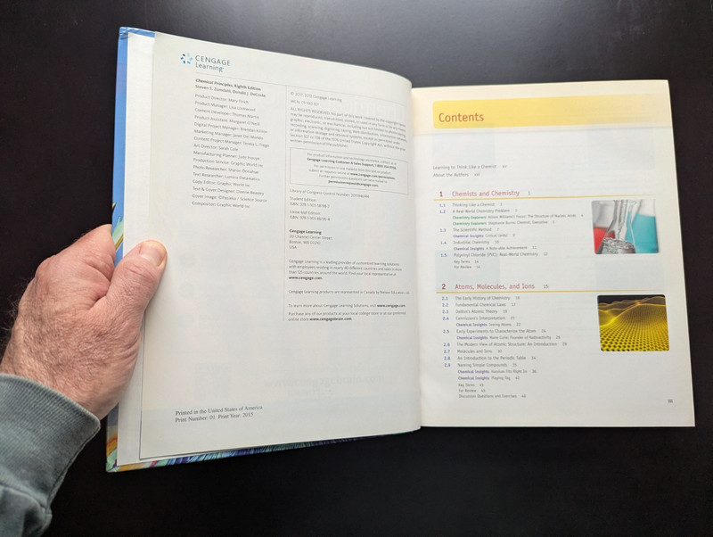 Chemical Principles Zumdahl DeCoste Hardcover General Chemistry Textbook gallery