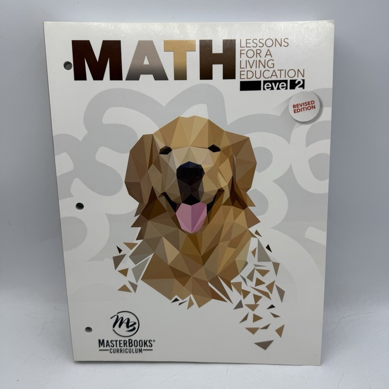Math Level 2 Revised Ed. Master Books Curriculum For 2nd Grade NEW