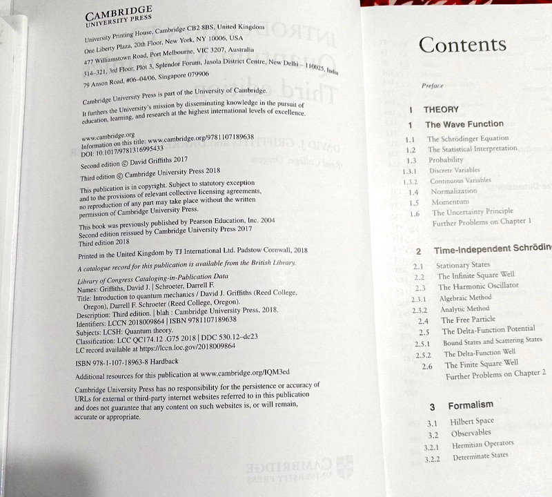 ‎‎Introduction to Quantum Mechanics,Griffiths,Schroeter-IMPORT FEES PAID-NEW gallery