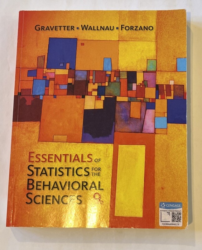 Mindtap Course List Ser.: Essentials of Statistics for the Behavioral…