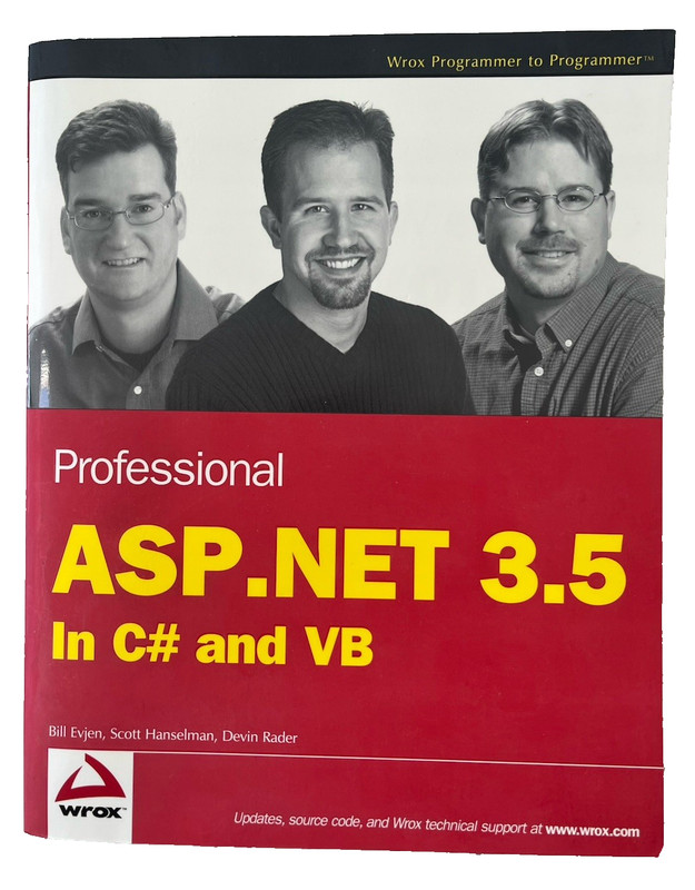 Professional ASP.NET 3.5: In C# and VB (Programmer to Programmer), Rader, Devin,