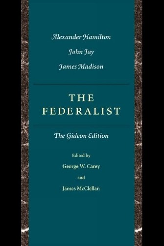 George Carey Federalist (Paperback)
