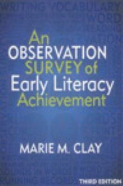 An Observation Survey of Early Literacy Achievement Paperback Mar