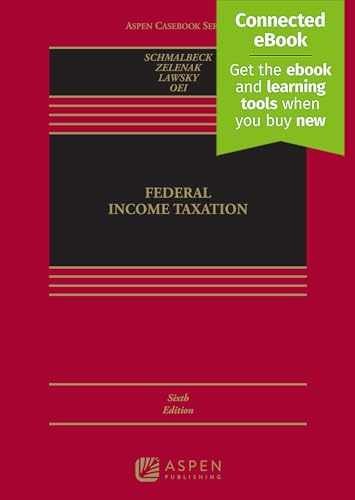 Federal Income Taxation – Hardcover, by Schmalbeck Richard; Zelenak – Acceptable