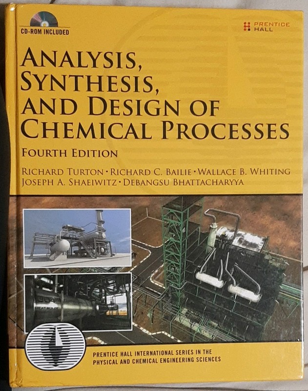 Analysis, Synthesis & Design of Chemical Processes 4th Ed ISBN 978-0-13-261812-0