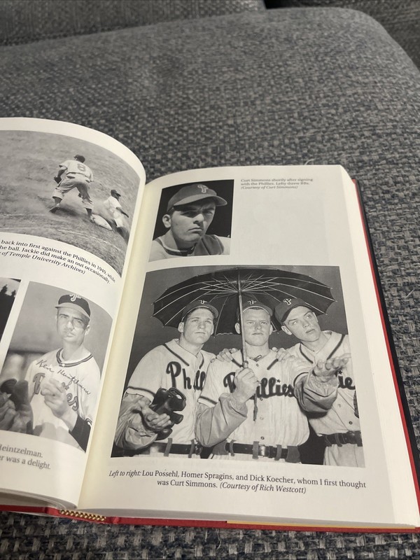 The Whiz Kids and the 1950 Pennant SIGNED By Robin Roberts W/ Inscription To Joe gallery