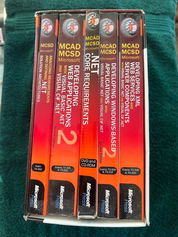 Microsoft ~ NET Core Requirements Exams 70-305/70-315, 70-306/70-316 ~ HC VG
