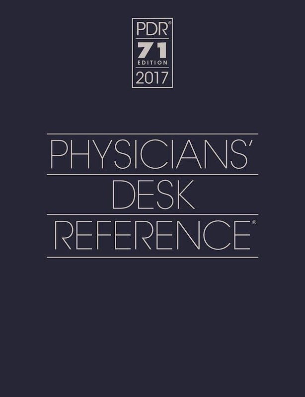 Physicians’ Desk Reference 2017