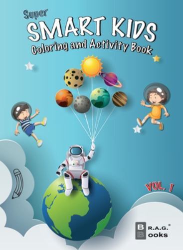 Super Smart Kids: Coloring and Activity Book., Like New Used, Free shipping i…