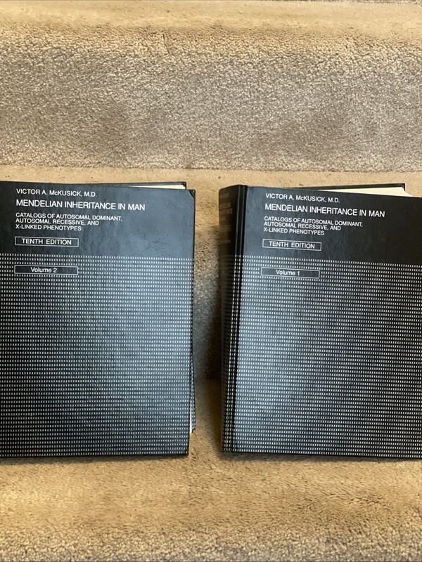 Mendelain Inheritance In Man, 10th Ed 2 Volumes