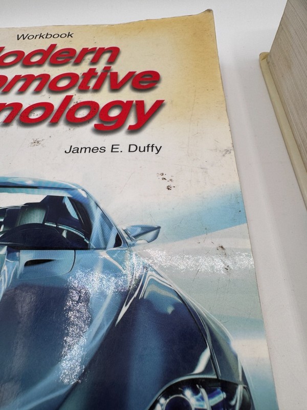 Modern Automotive Technology 7th edition with WORKBOOK by James E. Duffy HC gallery