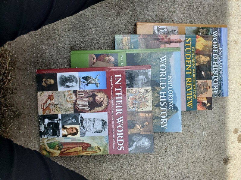 Notgrass Exploring World History Set Vol 1&2,In Their Own Words, Student Review