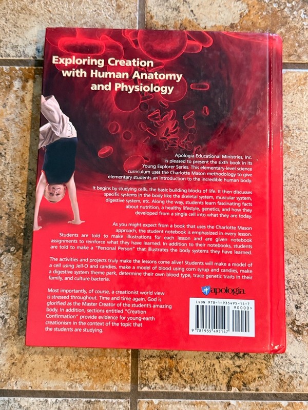 Apologia Exploring Creation Human Anatomy & Physiology Textbook/Workbook gallery