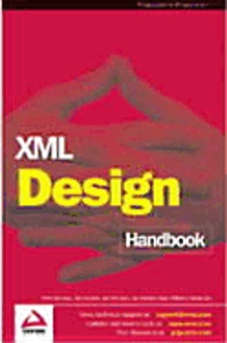 XML Design Handbook by Wrox Author Team: Used