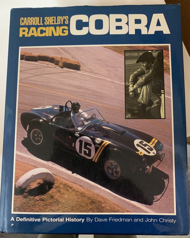 Carroll Shelby’s Racing Cobra by Christy, John|Friedman, Dave,Very Good Cond