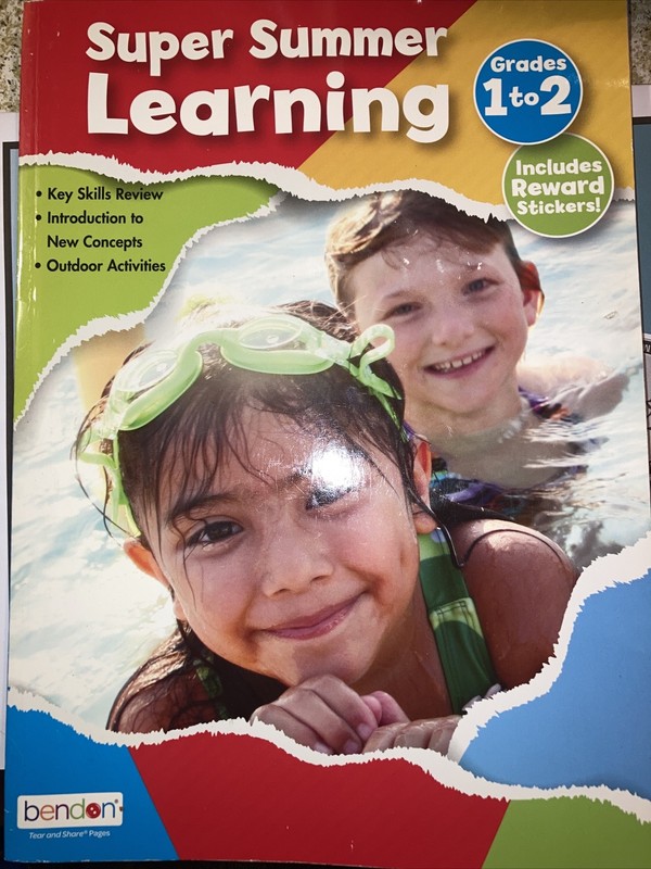 Summer Learning Bendon Co Workbook And Stickers