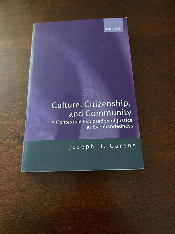 Culture, Citizenship, and Community (2006 Paperback) By Joseph H. Carens