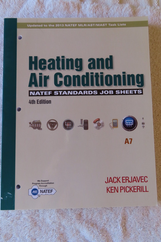 Lot of SEVEN ASE NATEF Standards Job Sheets Books (see description) gallery
