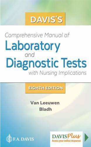 Davis’s Comprehensive Manual of Laboratory and Diagnostic Tests With Nurs – GOOD