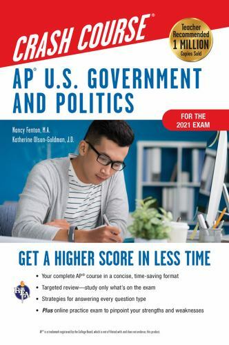 Advanced Placement AP U.S. Government & Politics Crash Course Book