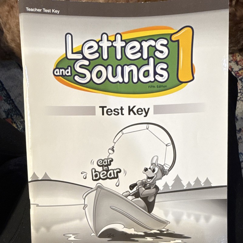 Abeka Letters and Sounds 1 Test Key Fifth Edition Illustrated Paperback
