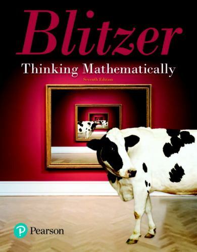Thinking Mathematically by Blitzer, Robert