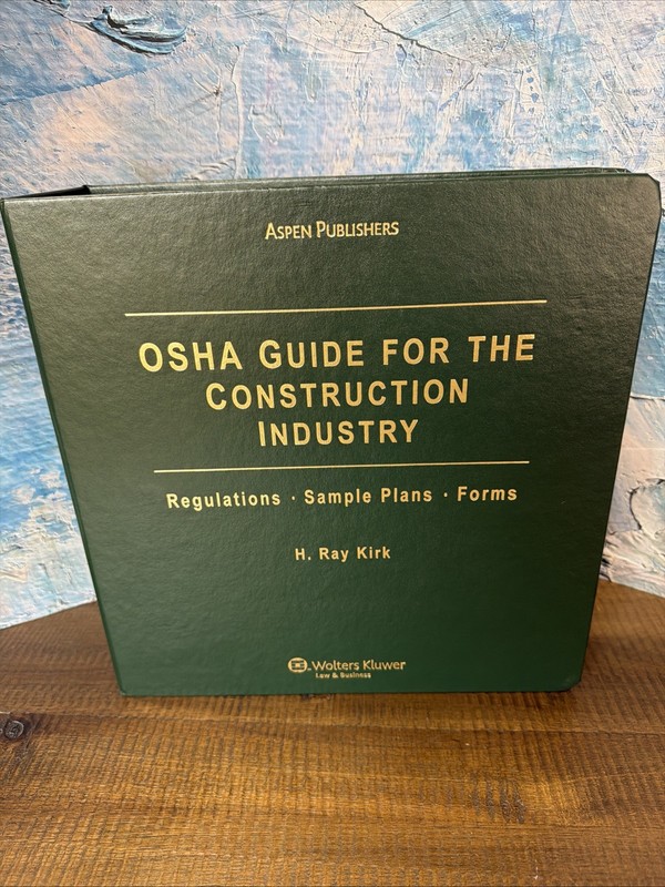 Aspen Publishers OSHA Guide for the Construction Industry 12th Ed 2008 with CDs