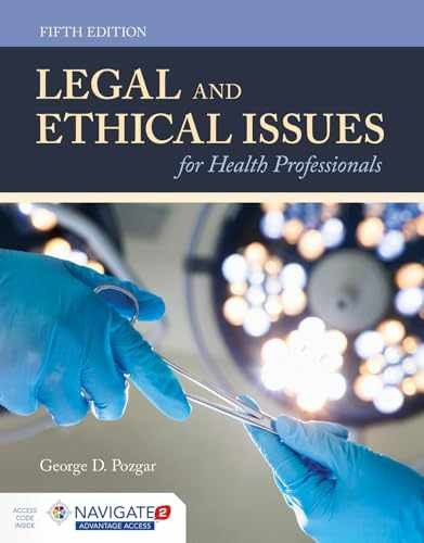 Legal and Ethical Issues for – Paperback, by Pozgar George D. – Acceptable