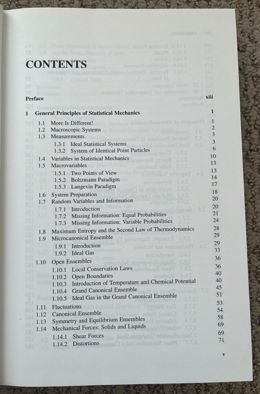Equilibrium Statistical Mechanics by Gene F. Mazenko Wiley-Interscience HC 2000 gallery