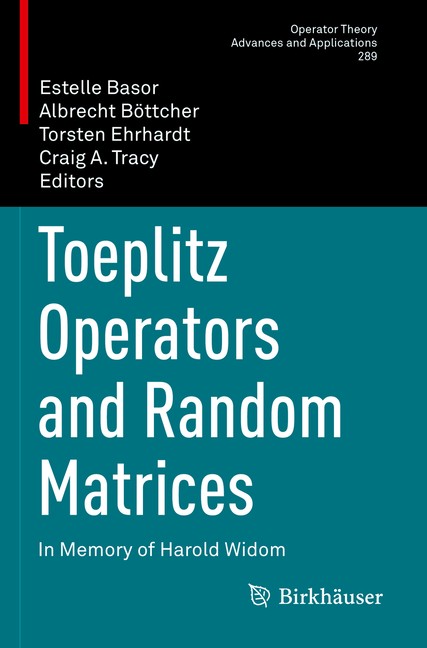 Toeplitz Operators And Random Matrices: In Memory Of Harold Widom