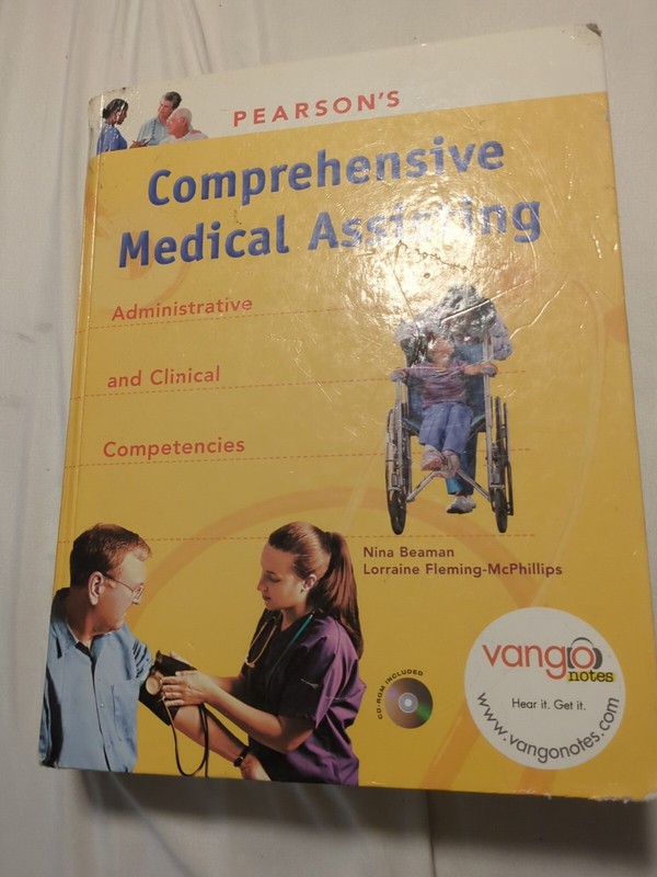 Pearsons Comprehensive Medical Assisting – Hardcover – ACCEPTABLE