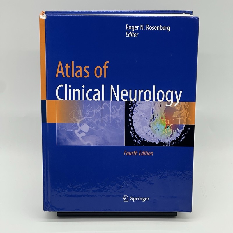 Atlas of Clinical Neurology Fourth Edition Roger N. Rosenberg Hardcover Springer