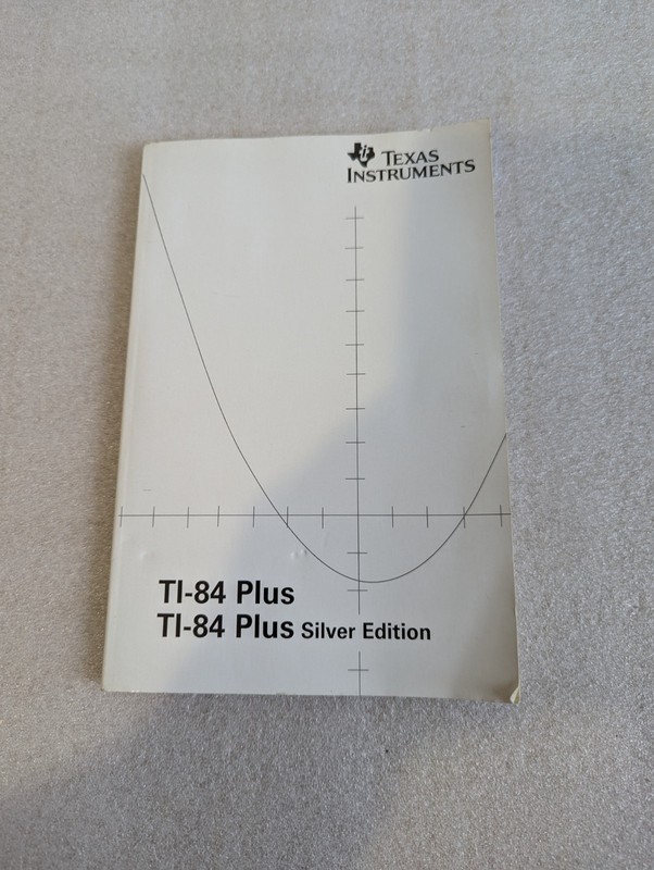 TI 84 Plus Silver Edition Guidebook By Texas Instruments Book Paperback