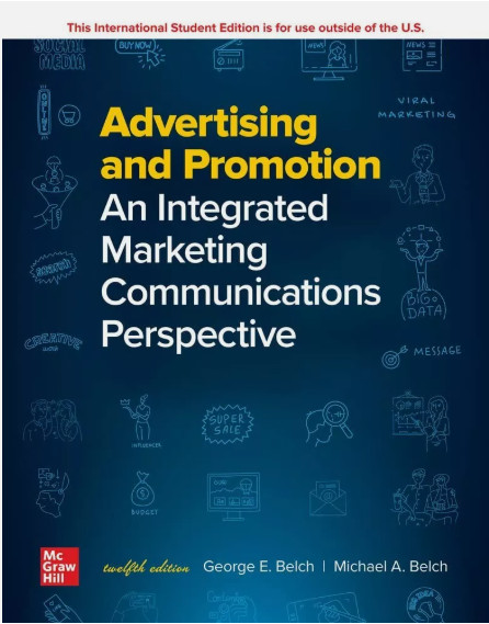 ISE Advertising and Promotion 12th Ed. – GOOD