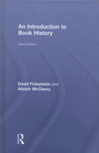 Introduction to Book History, Hardcover by Finkelstein, David; McCleery, Alis…