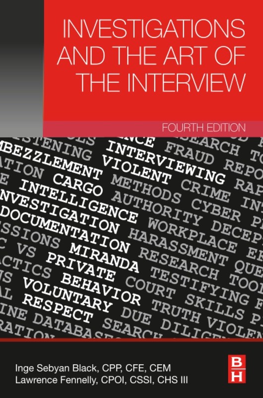 INVESTIGATIONS AND THE ART OF THE INTERVIEW BY Inge Sebyan Black PAPERBACK